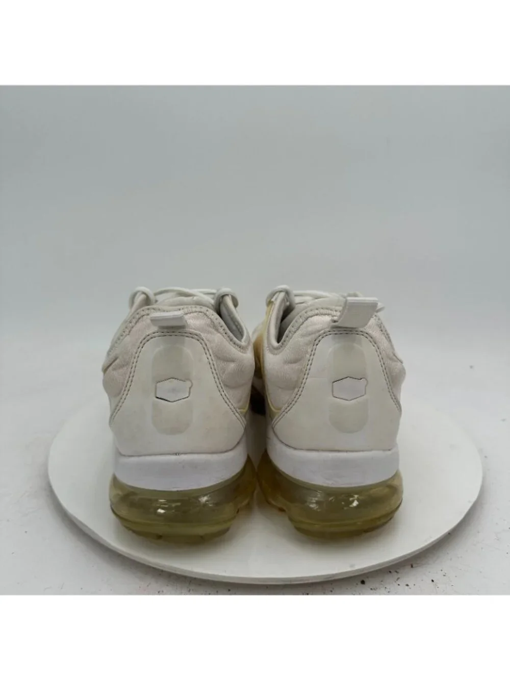 Nike Air VaporMax Plus Men Size 9 924453-100 White Platinum Running Shoes